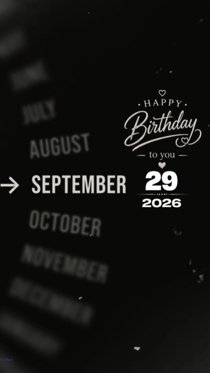 29 Eylül Brthdy