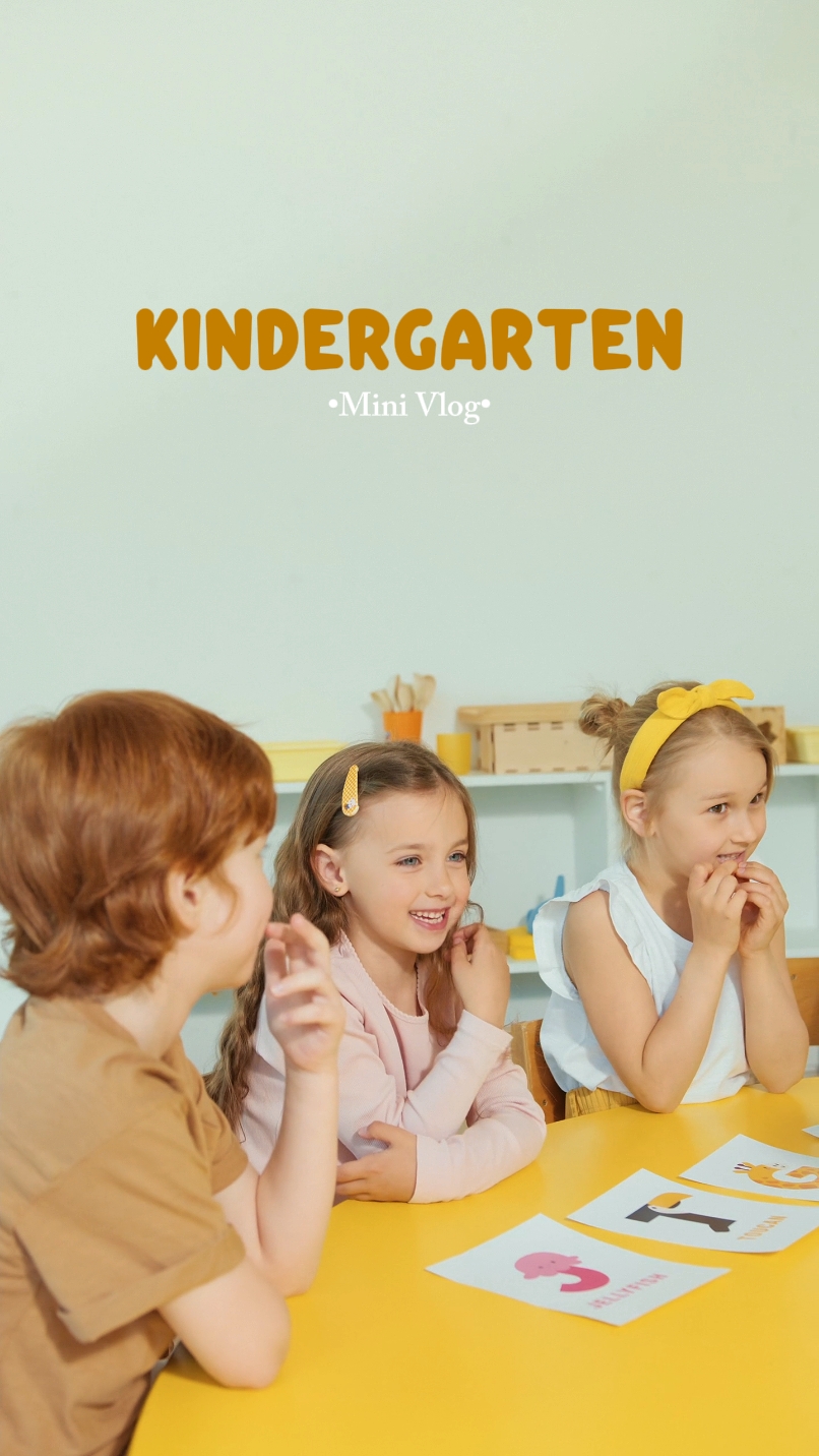 kindergarten vlog