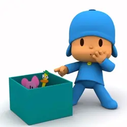 trend pocoyo stiker