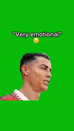 Emotional Ronaldo