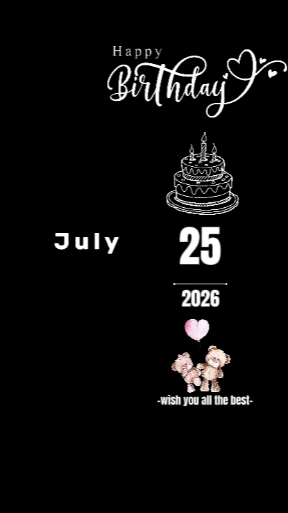 birthday my friend 