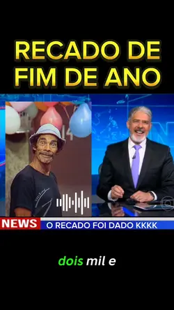 recado de fim de ano
