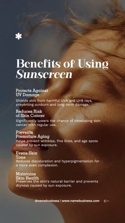 STORY : SUNSCREEN