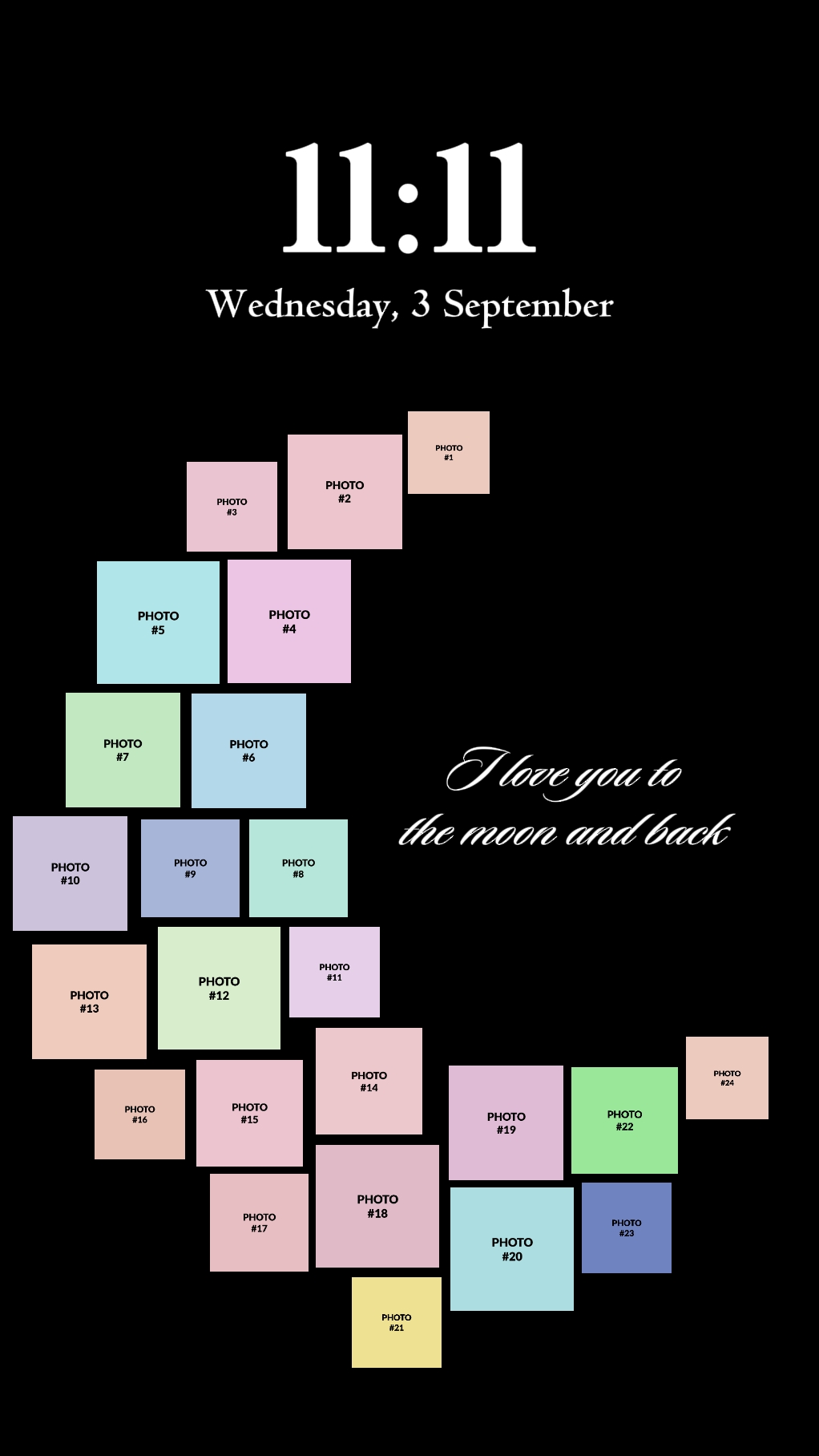 i love you to moon