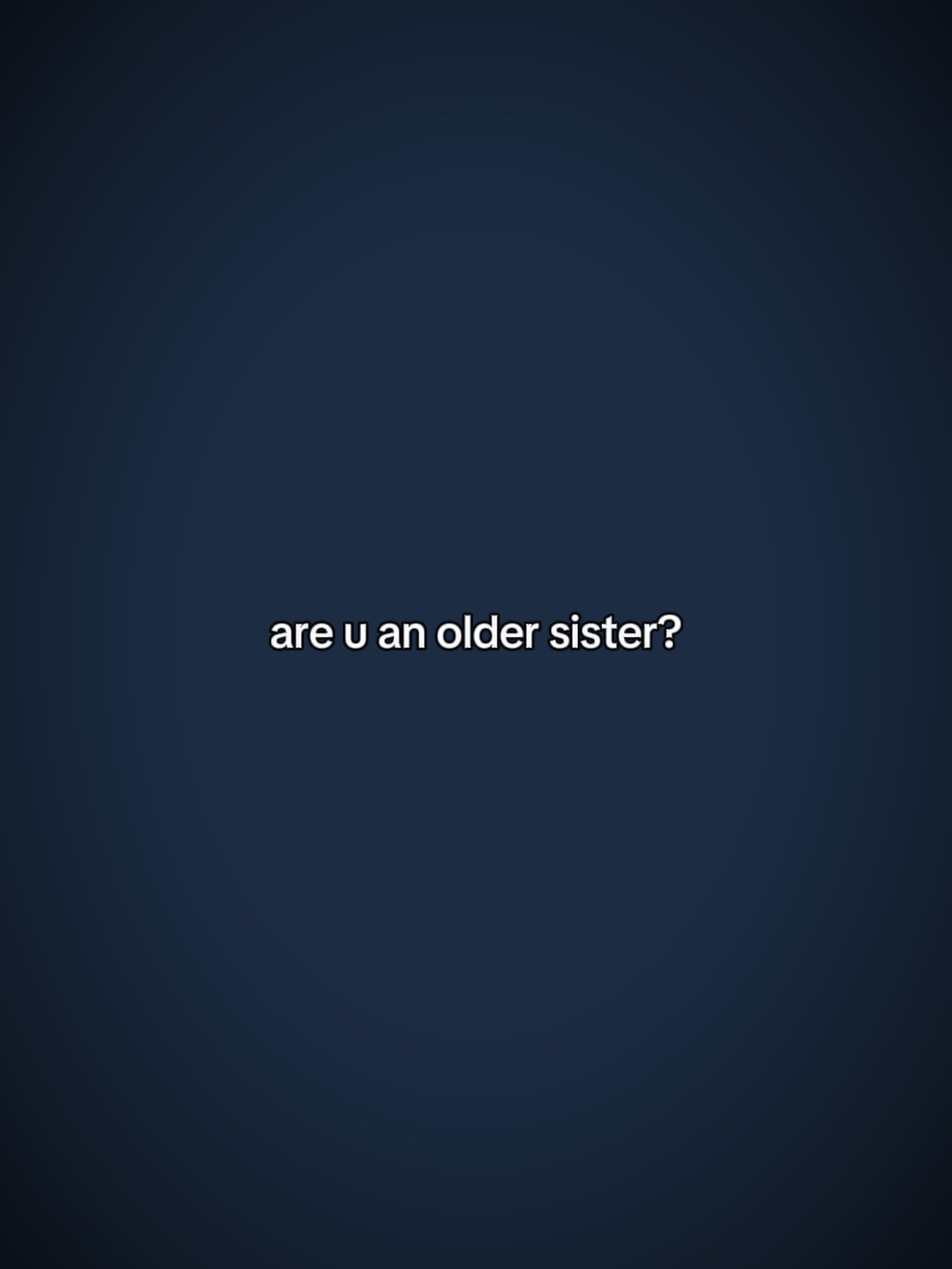 Ältere Schwester