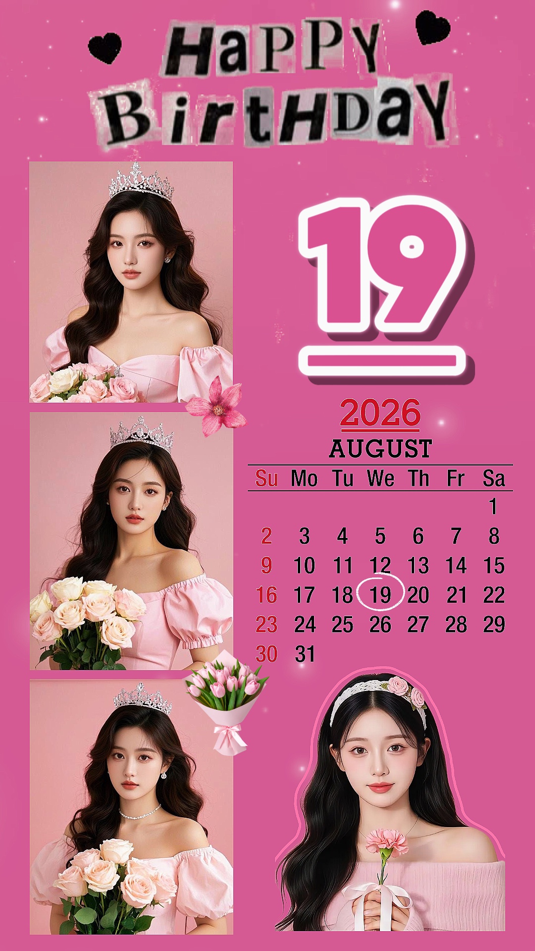 Hbd 19 August 