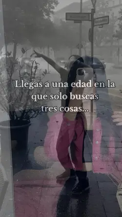 llegas ala edad
