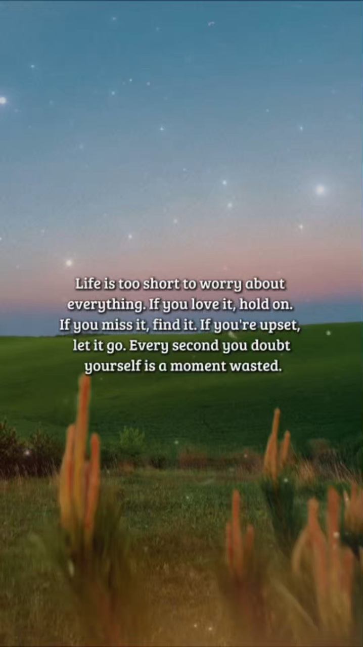 life is too short