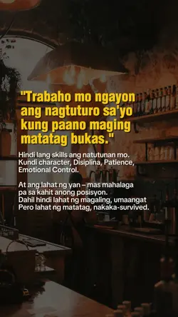 Trabaho mo ngayon