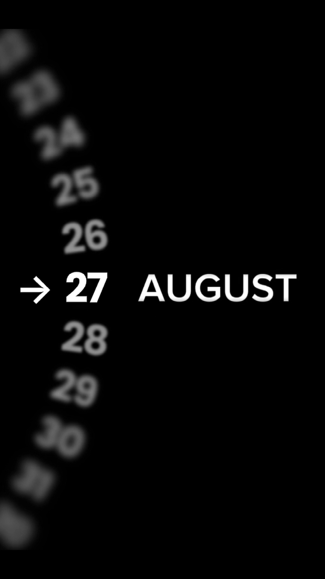 BIRTHDAY 27 AUGUST 