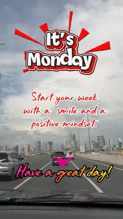 It’s Monday 