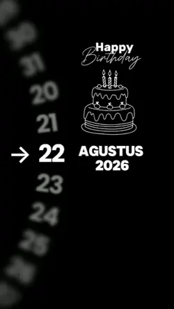 HBD 22 Agustus 