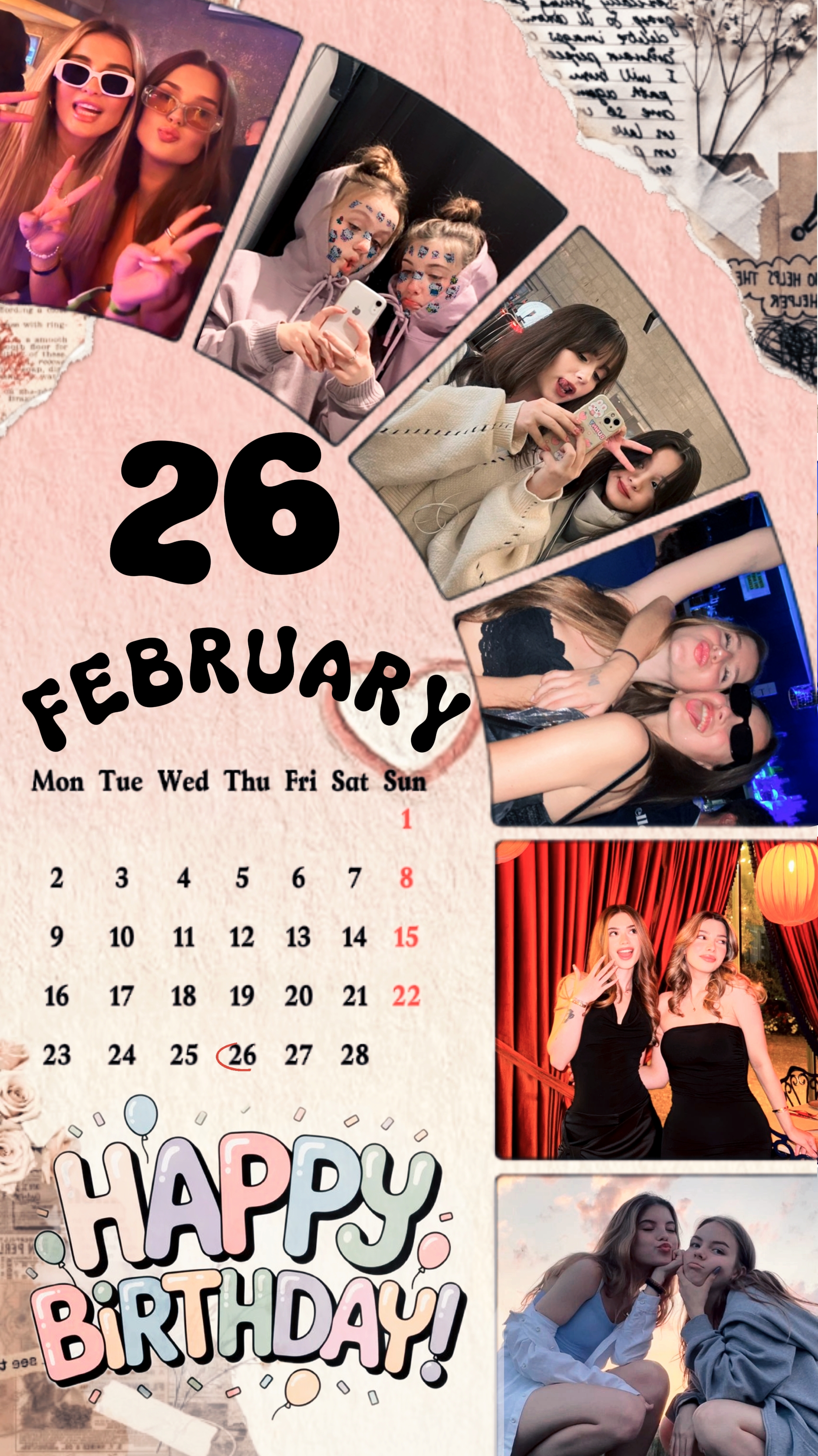 ULANG TAHUN 26 FEBRUARI