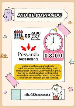 Ayo ke Posyandu 