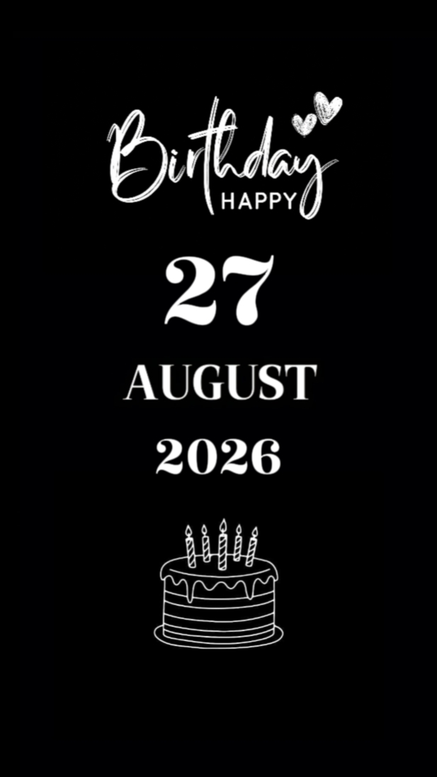 ULANG TAHUN ANAK 27 AGUSTUS