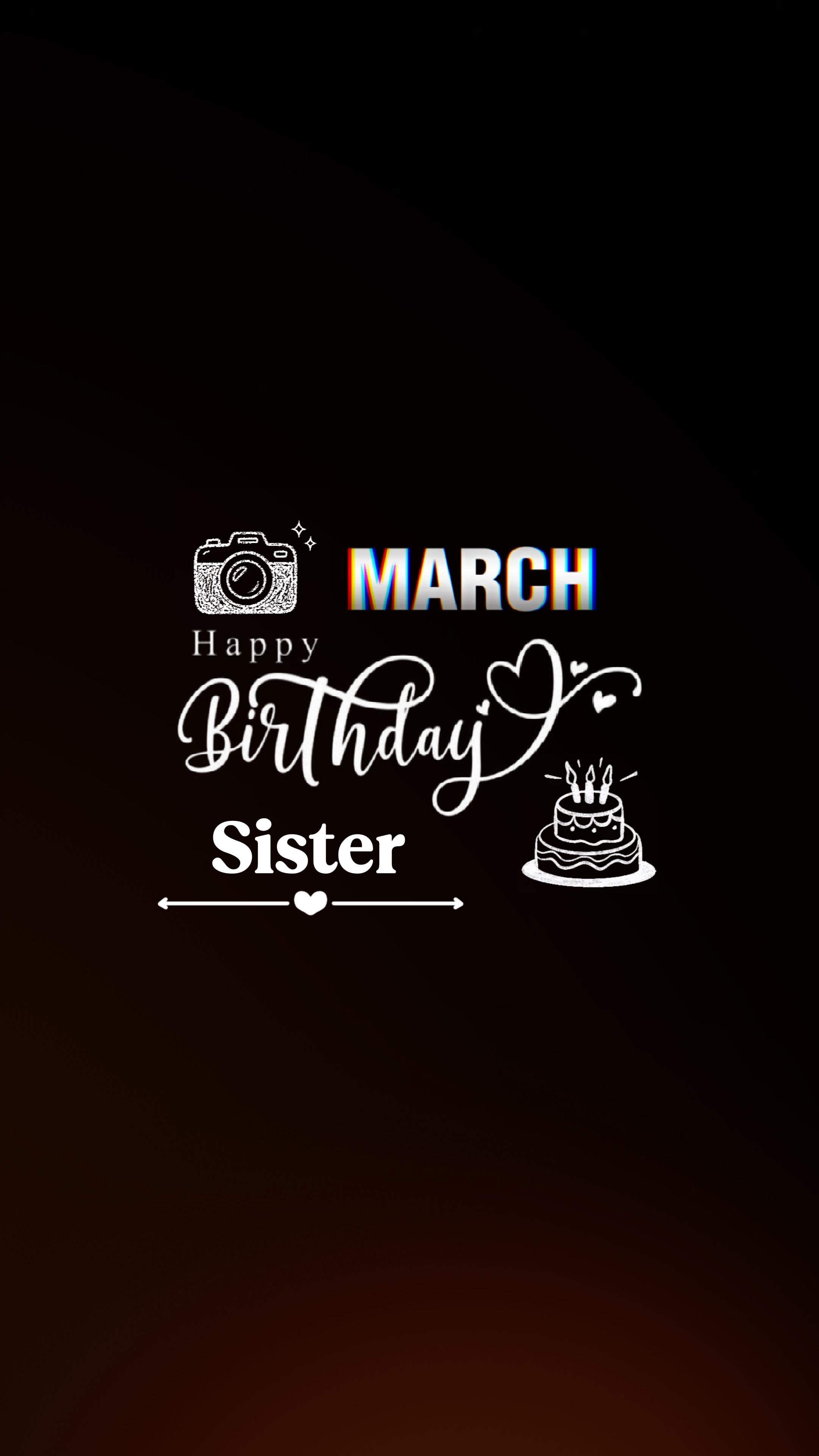 Birthday Sister, Mar