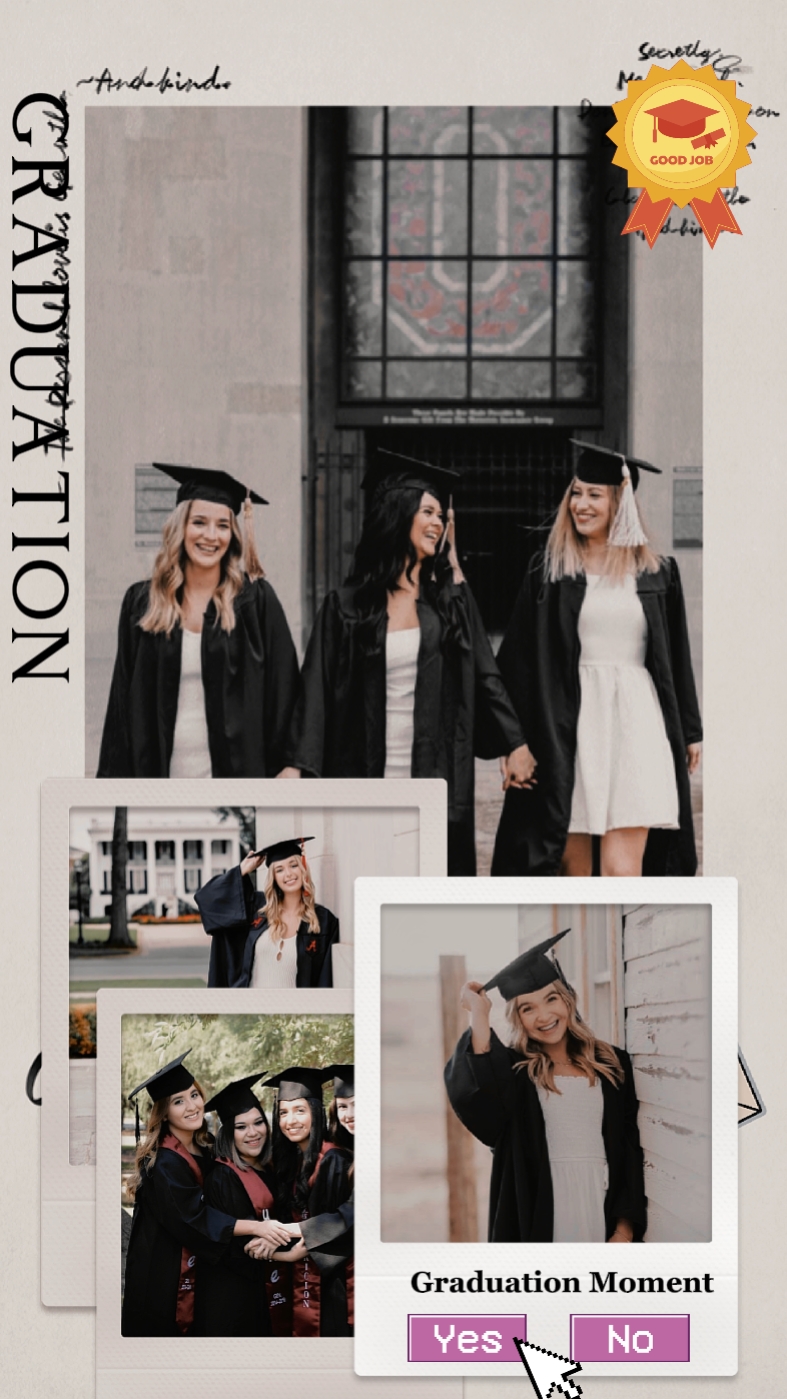 Momento de graduación