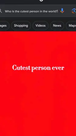 Cutest person ๐งโโ๏ธ