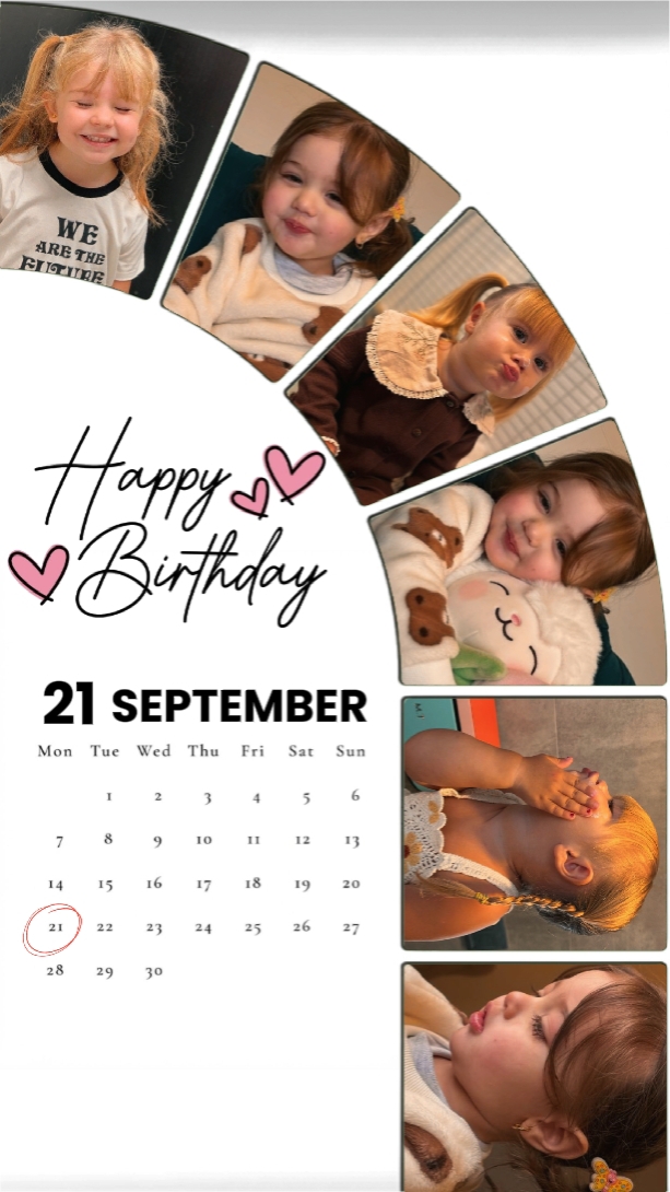 BDAY DAUGHTER 21 SEP