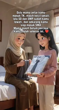 kamu sudah SMA nak