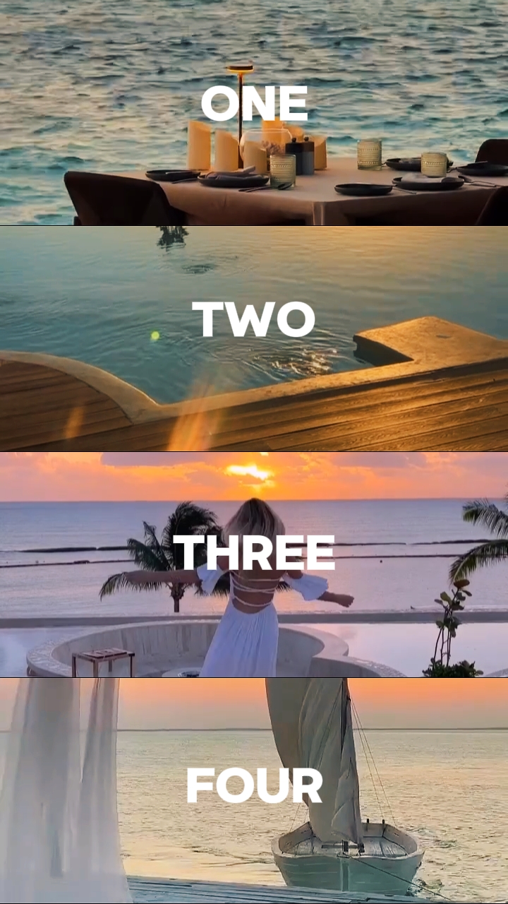 Um dois três quatro. 