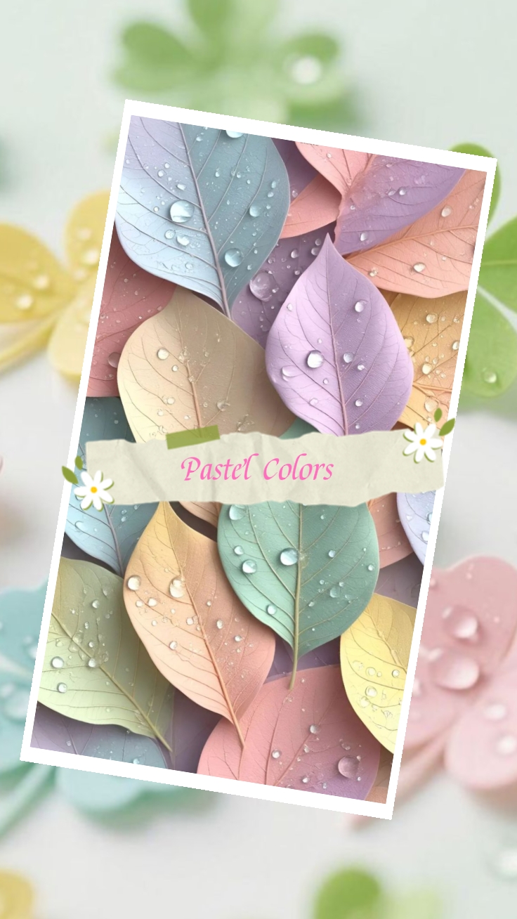 Cores Pastel 