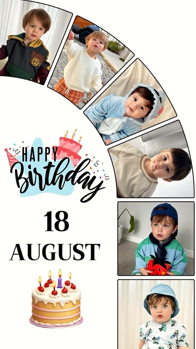 HBD SON 18 AUGUST 
