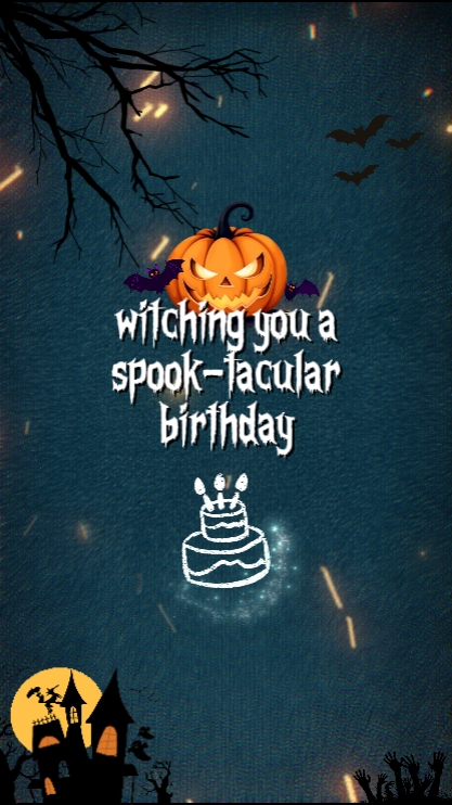 Anniversaire d'Halloween 