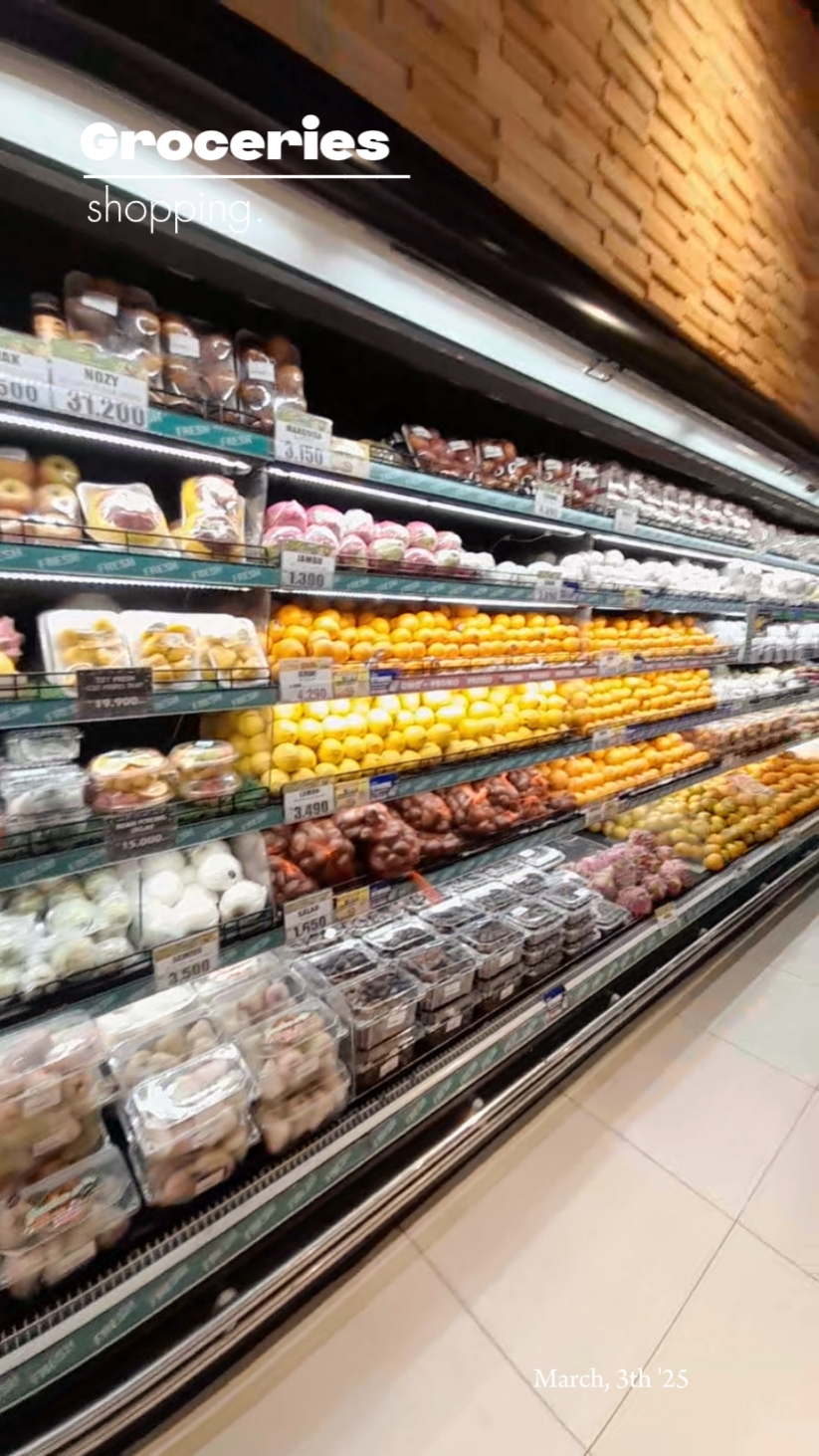 belanja bahan makanan