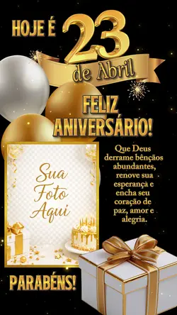 Feliz aniversário!