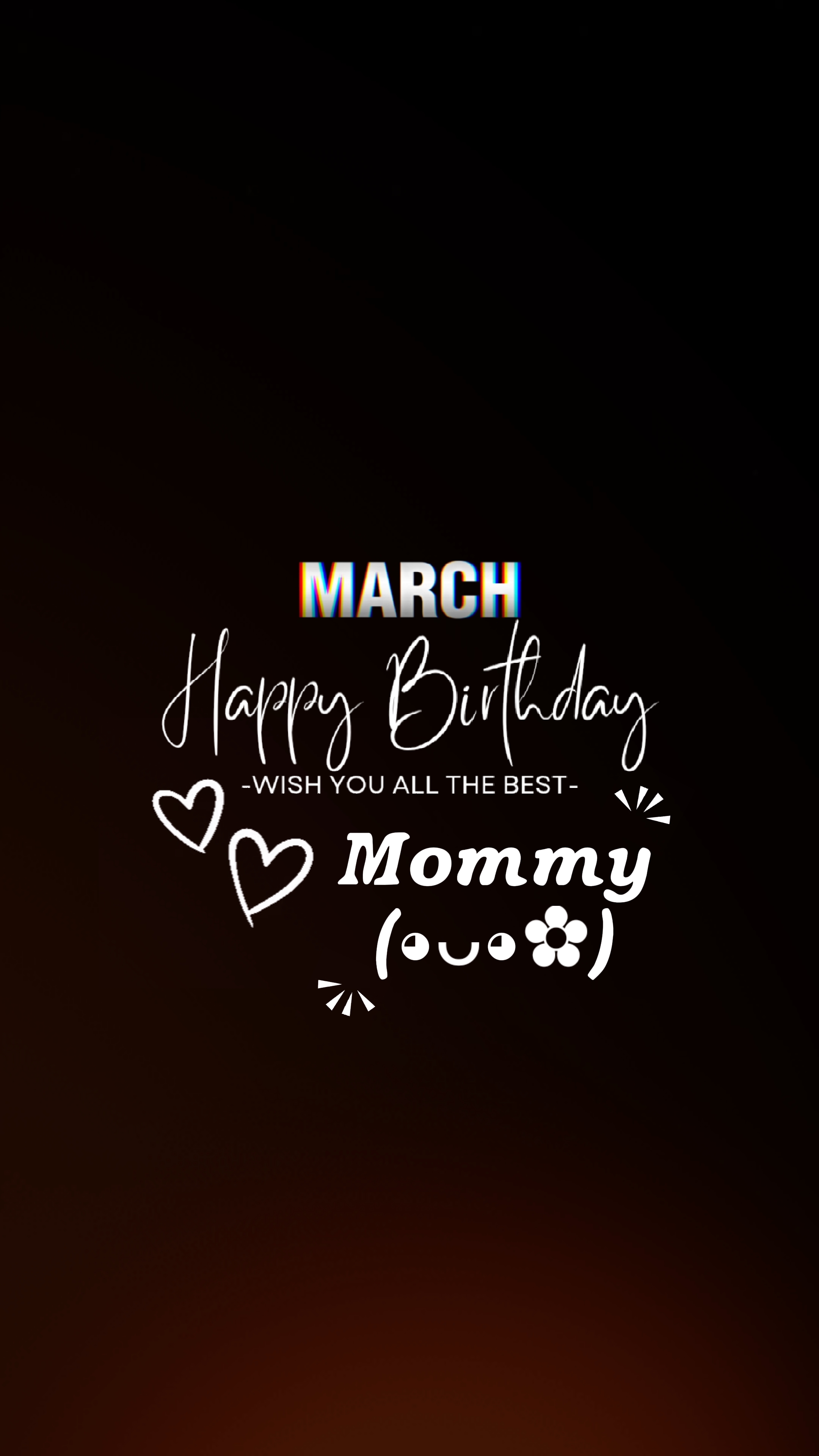 Aniversário Mamãe