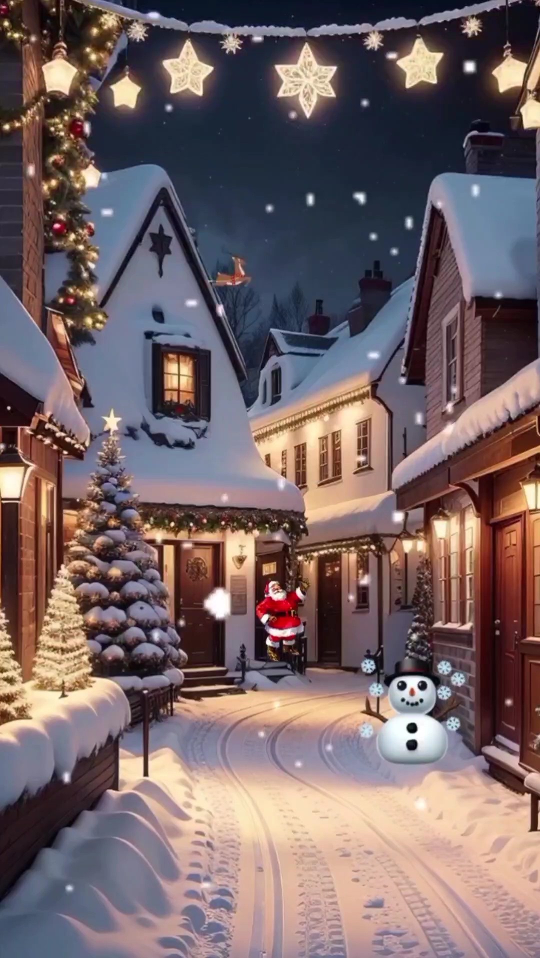 Tarjeta de deseos de Navidad