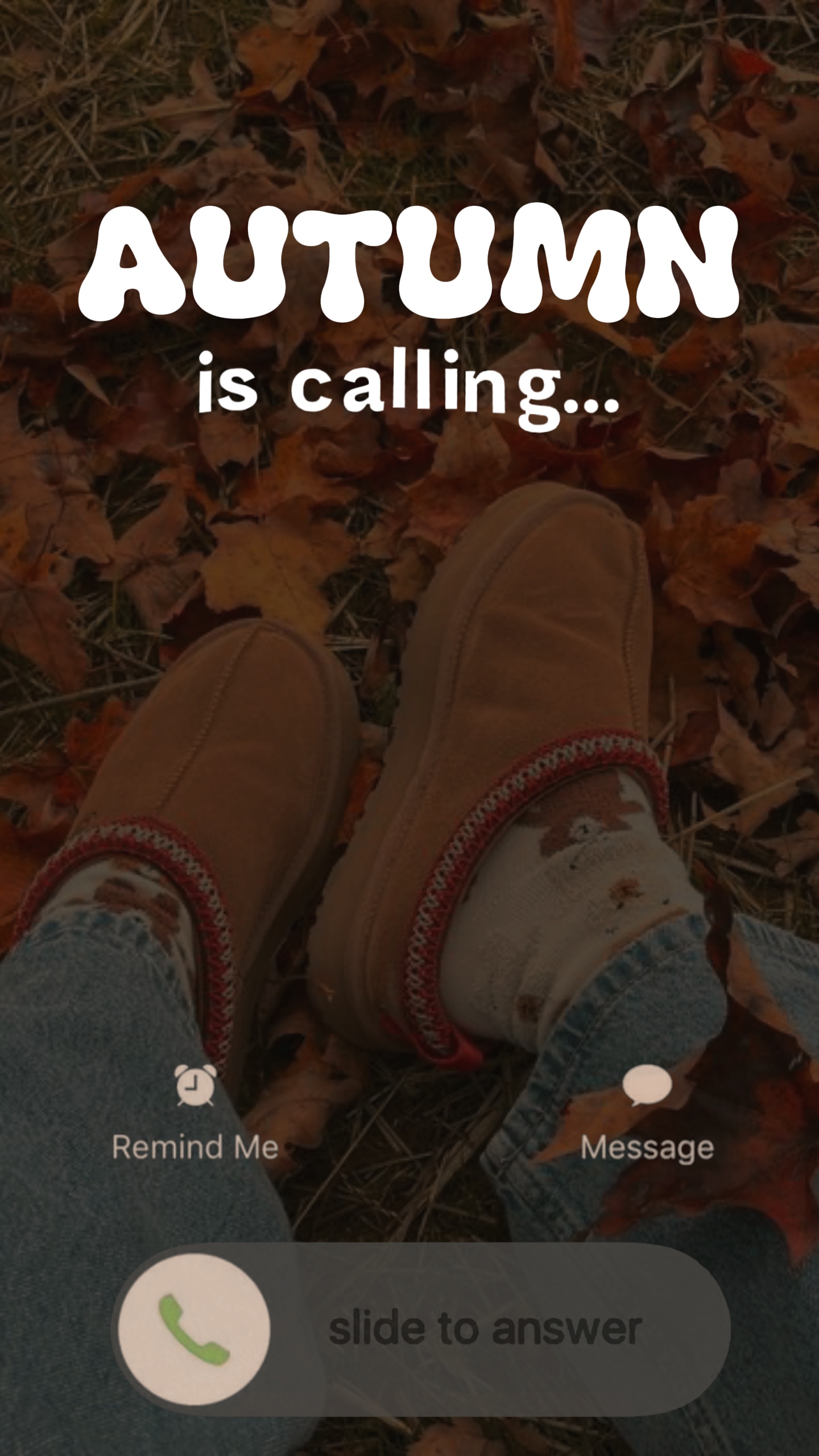autumn is calling