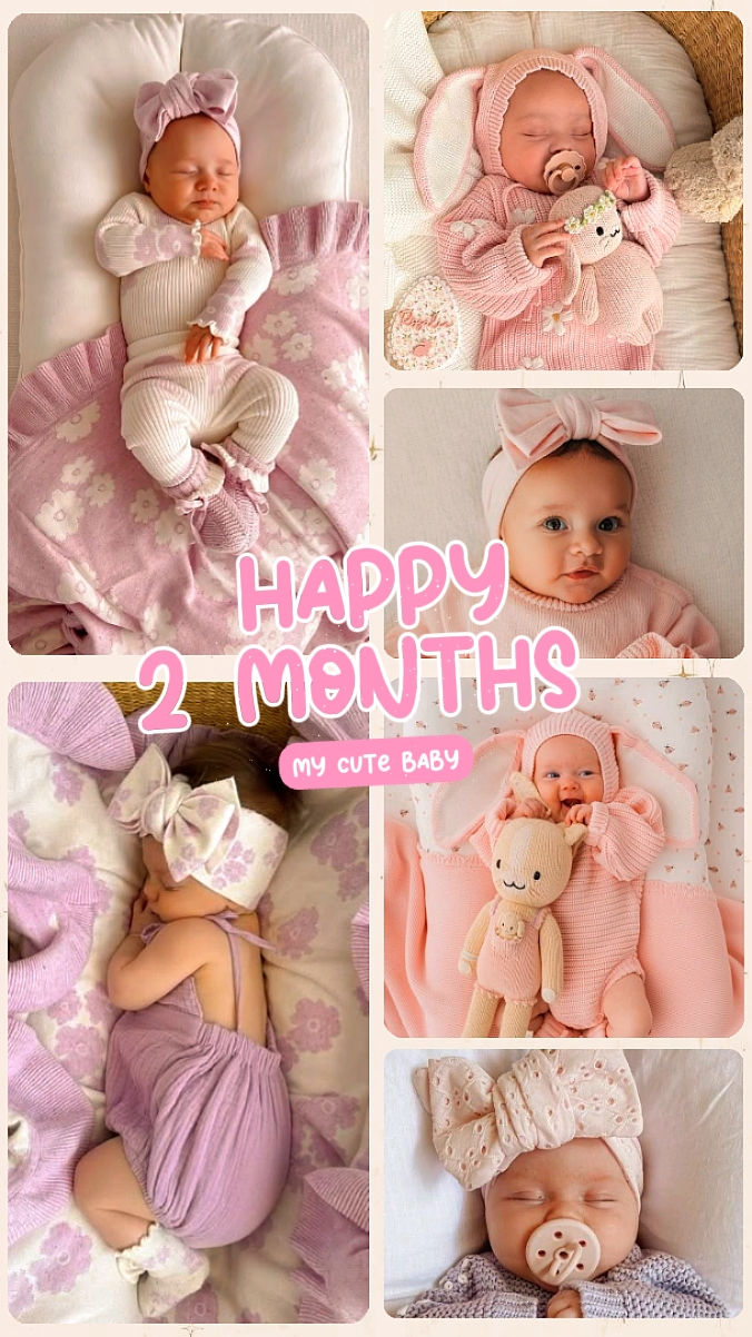 Cute baby 2 Months 
