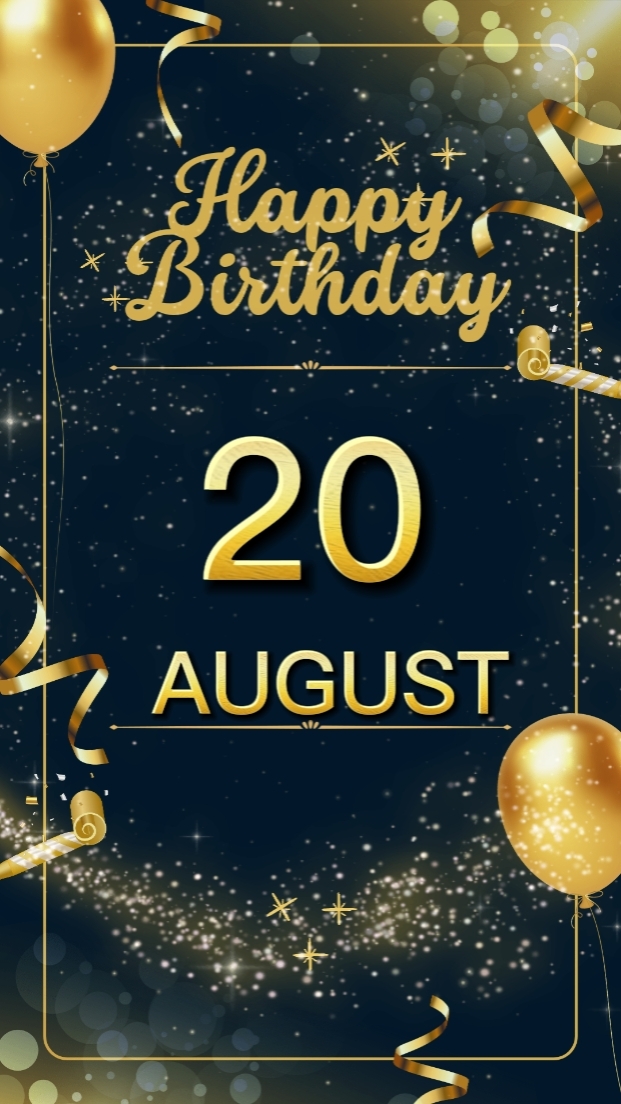 HBD 20 AGUSTUS 