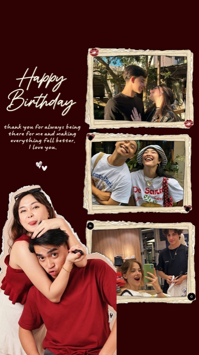 Feliz aniversário amor 