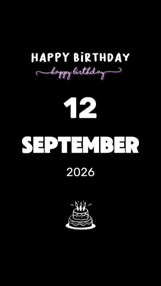 HBD DAUGHTER 12 SEPT
