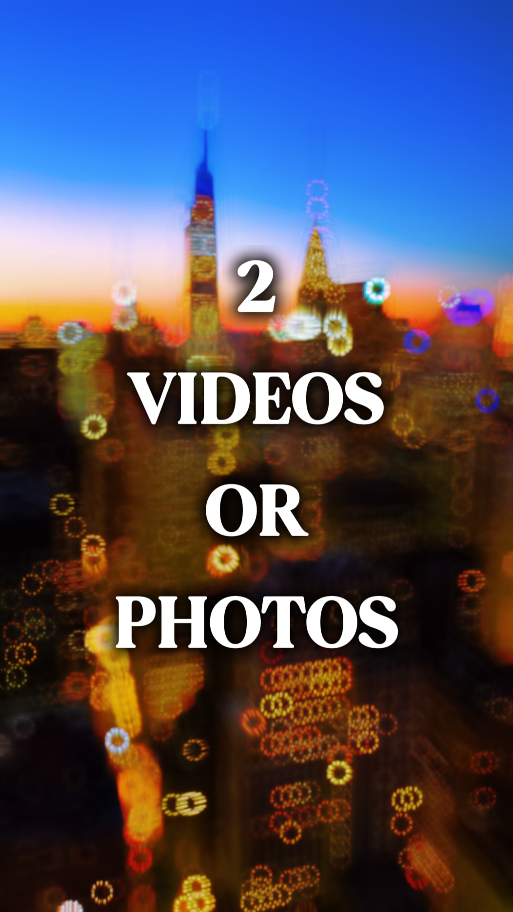 2 videos cinematic