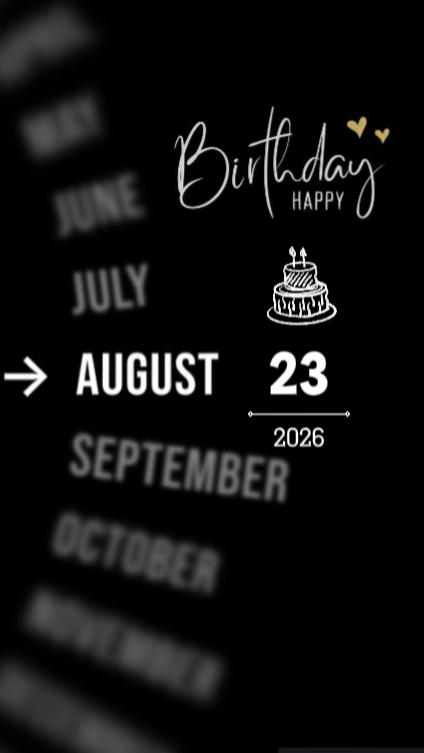 HBD ANAK 23 AGUSTUS