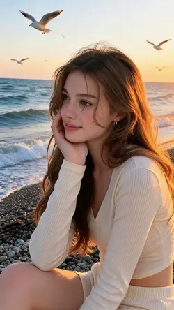 Portrait on Beach