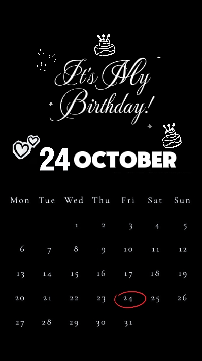 Anniversaire 24 octobre 