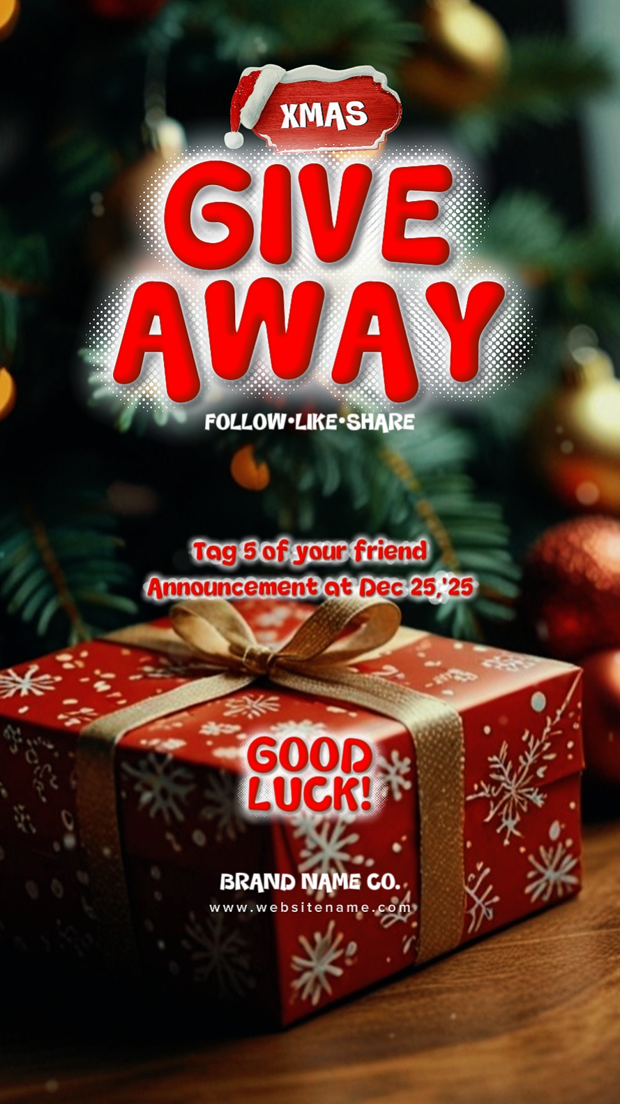 CHRISTMAS GIVEAWAY