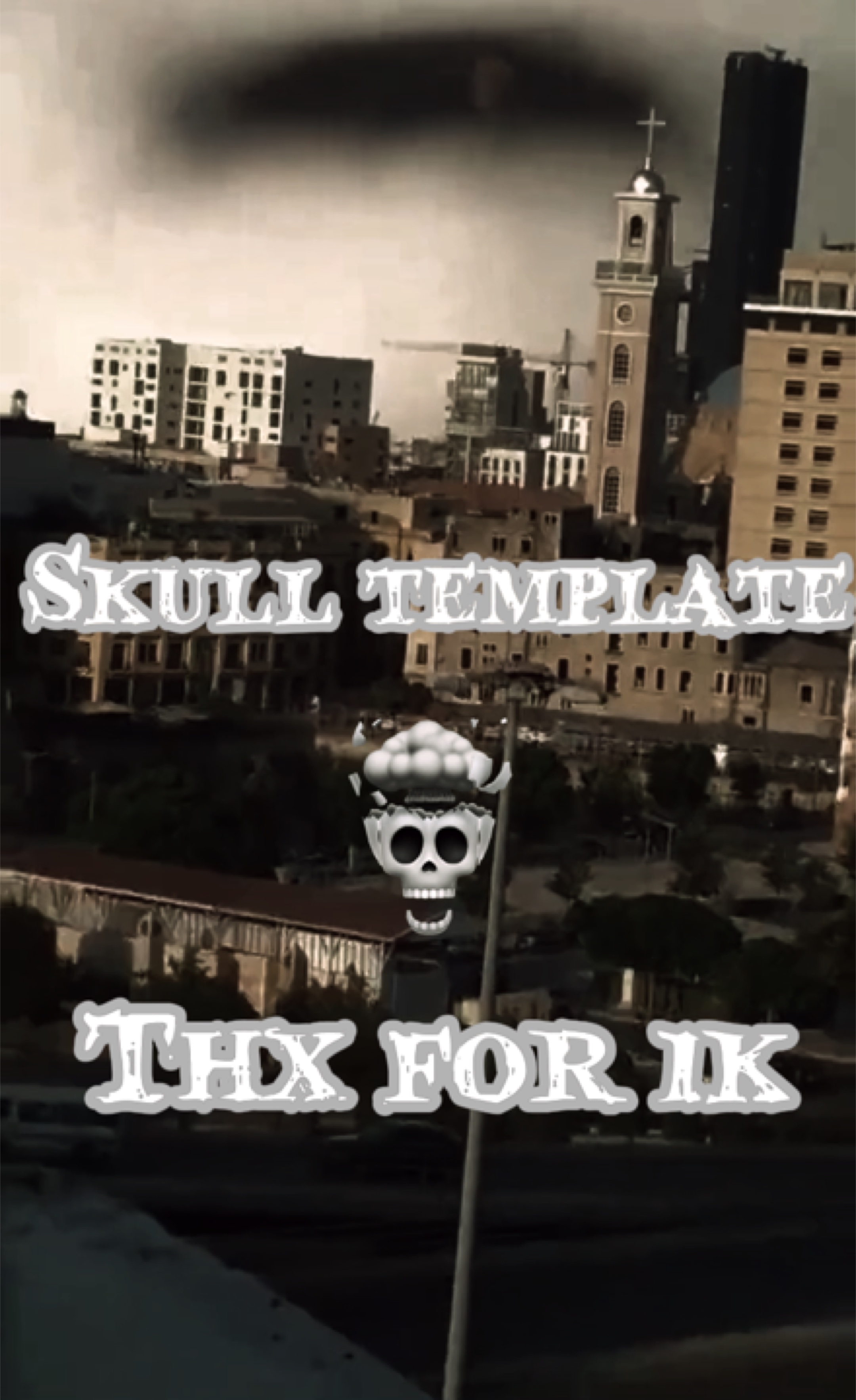 Skull template 