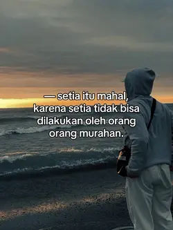 setia itu mahal 