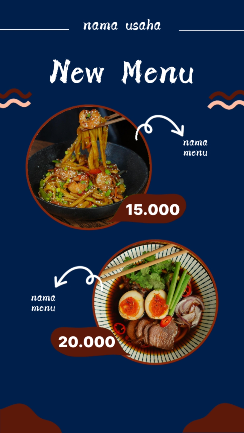 daftar menu