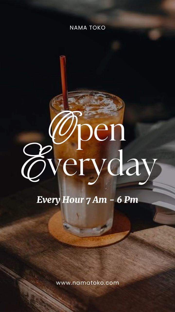 story : we are open