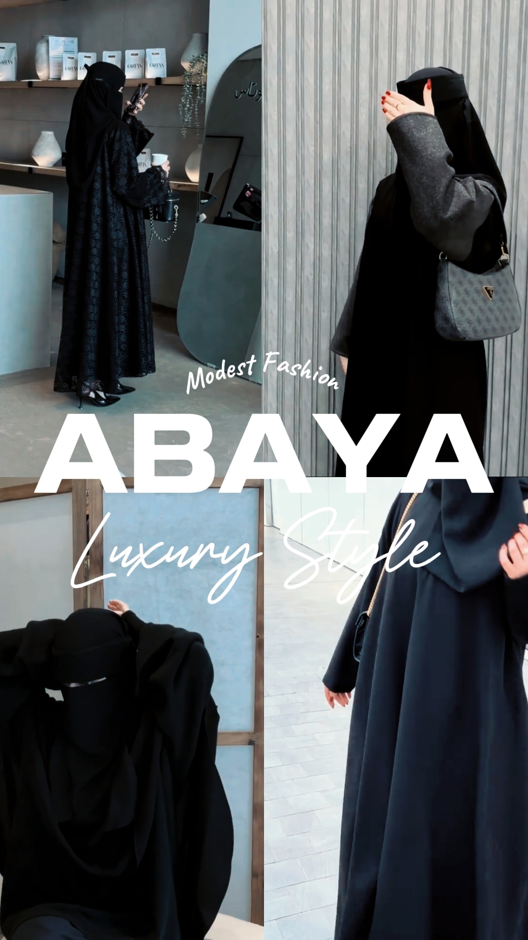 gaya mewah Abaya 