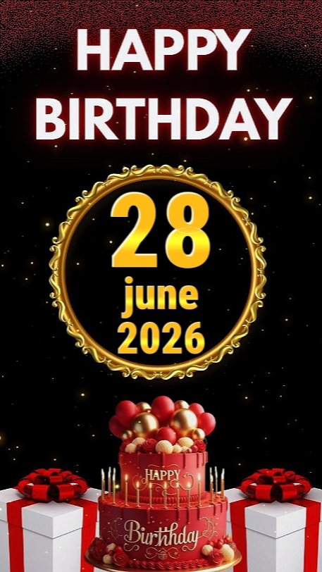 HBD 28 june 2026