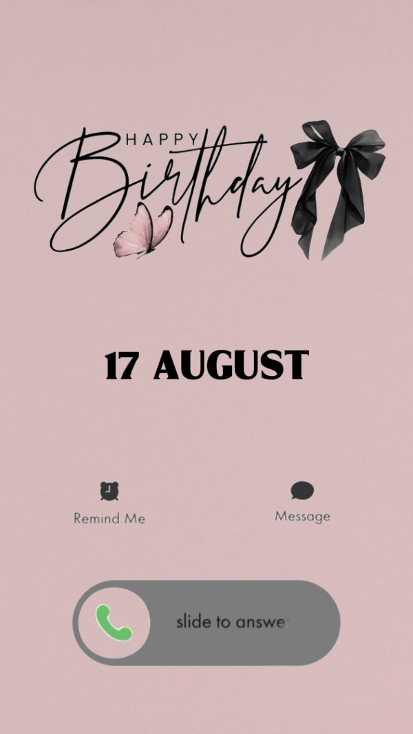 17 august birthday 