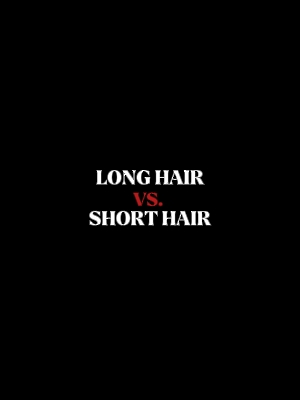 rambut panjang vs shorthai